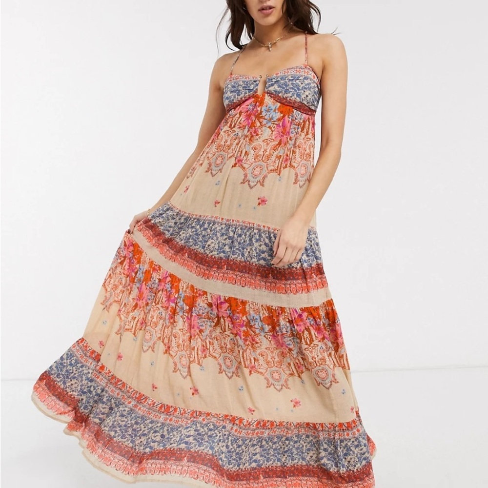 FREE PEOPLE Give A Little Maxi Dress NWT